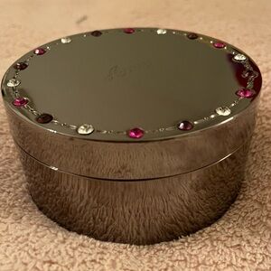 JEWELRY BOX - AMY ENGRAVING - SWAROVSKI CRYSTAL COMPONANTS
